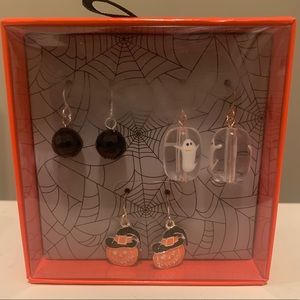 New in box Halloween earrings (3 pairs)